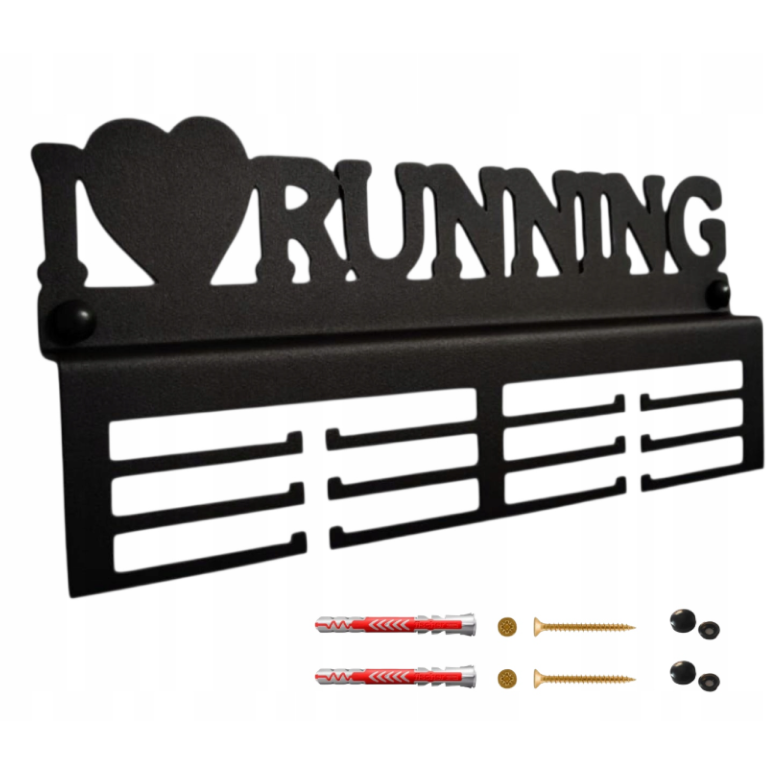 Obrazek (20) Wieszak na medale "I love Running" - obrazek 1